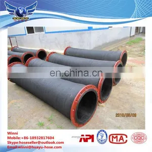 Rubber Water Suction Hose Rubber Hose Flexible Hose With Flange End thumbnail-1