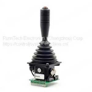 RunnTech Dual-axis Proportional Joystick Control Lever With 24Vdc Input 0-10Vdc Output thumbnail-1