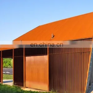 Corten Steel Sculpture Decoration for Villa Hotel Buildings thumbnail-3