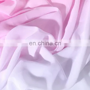 High Quality 100% Polyester Beautiful Color Gradient Chiffon Fabric for Dress thumbnail-3