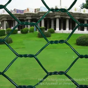 PVC Coated Hexagonal Gabion Mesh Woven Gabion Stone Cage thumbnail-1