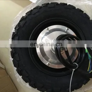 BLDC 10 Inch Bulit-in 1024line Encoder Servo Hub Motor Wheel for Automated Guided Vehicle thumbnail-6