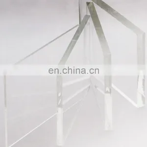 High Quality Polished Edge Tempered Furniture Glass for tv Stand thumbnail-4