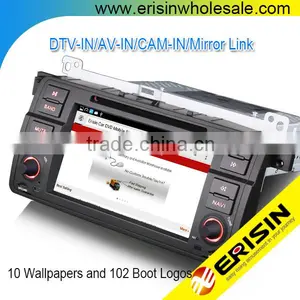 Erisin ES7246C 7 Inch 1 Din Car Audio With GPS Radio Bluetooth for E46 thumbnail-1