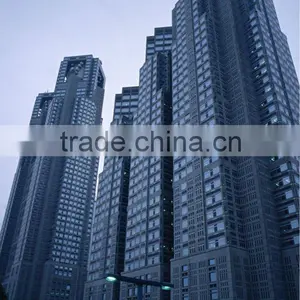 2-22mm CE & ISO9001 Accredited Ocean Blue and Grey Float Glass thumbnail-1