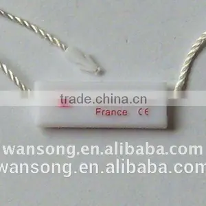 Clothes Plastic String Seal With Logo Design, Embossed Logo Seal thumbnail-5