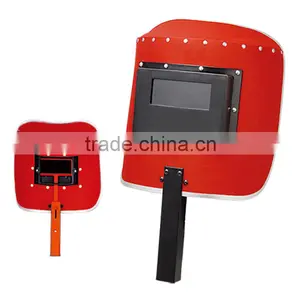Hard Fibre Vulcanized Paper Welding Glass Mask and Red Steel Paper Welding Mask Made in China WM064 thumbnail-2