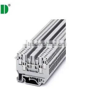 Din Rail Double Layer Wiring Terminal Blocks Wholesale Quality Choice thumbnail-1