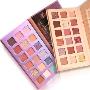 Eye Shadow Cosmetics 18 Colors Eyeshadow Palette Private Label Powder Waterproof thumbnail-1