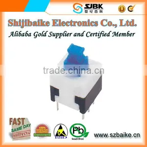 Button Switch Touch Switch 6Pin KFC - 8 x8 Locked Unlocked thumbnail-1