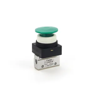 CM3PM-06 Mechanical Valve Mushroom Type 3 Way Manual Valve thumbnail-1