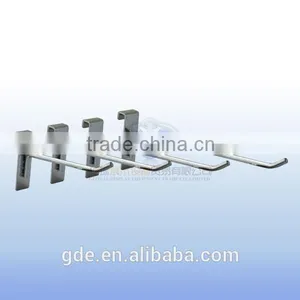 Metal Chrome Display Slatwall Hook thumbnail-2