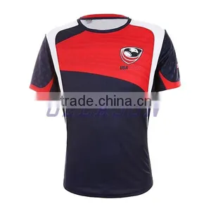 High Quality Sublimated Rugby Jersey and Shorts Wholesale Rugby Wear Supplier's Choice thumbnail-5