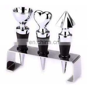 Best Selling Food Grade Wine Bottle Stopper Set thumbnail-1