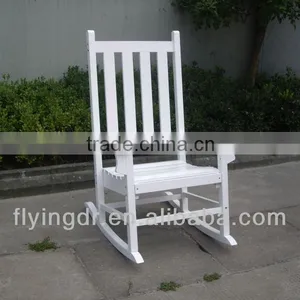 Wood Patio Rocking Chair thumbnail-1