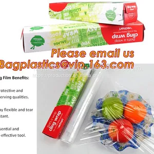 Compostable Biodegradable Corn PLA Foil Roll Wrap Film, PVC Cling Film, Fresh Food Wrap Cover, Food Wrap PE Cling Film thumbnail-4