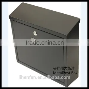 Metal Material and Wall Mounted Style Modern Stainless Steel Mailboxes thumbnail-1