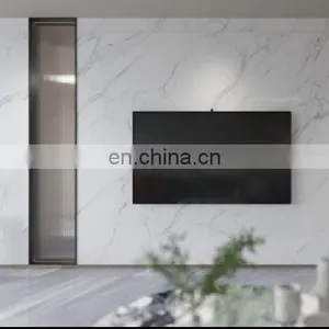 High Quality Porcelain Large Format Porcelanato Piso Marble Slab Ceramic Grey Floor Tiles thumbnail-2