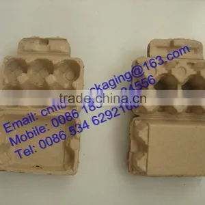 Eco-friendly Molded Inner Paper Pulp Tray for Eggs thumbnail-2