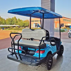 Back-to-back Electric Golf Cart, 4-seater Beach Golf Cart thumbnail-4