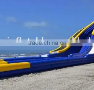 2015 NEW Arrvail PVC Tarpualin Gaint Inflatable Trippo Slide,water Slider With Three Lines Quality Choice thumbnail-3