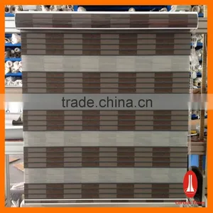 2016 Wholesale Factory Drape Window / Zebra Blind / Horizontal Roller Blind thumbnail-6