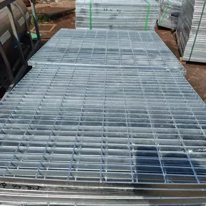 Hot Dipped Galvanized Steel Grating for Floor Drainage and Platform thumbnail-4