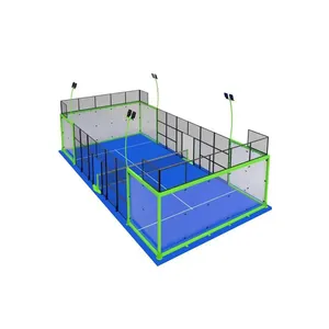 Padel Tennis Court Manufacturer Paddle Court Supplier Buy Panoramic Outdoor Padel Court Cancha De Padel Factory thumbnail-1