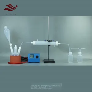 Pfa Distillation Unit, Anhydrous Hydrogen Fluoride Reaction Unit, Fluoride Rectifier, Compound Organic Synthesis System thumbnail-1