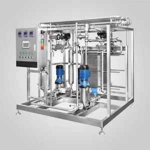 Steam Heating UHT Sterilizer Machine With PLC Control thumbnail-1