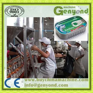 Complete Canned Fish Processing Line / Sardines Canning Machine thumbnail-6