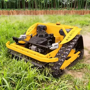 Vigorun VTLM600 Industriegrade 4-Takt-Fernsteuerungszahngrasmäher mit 224CC-Motor, 24V, Benzinbetrieb, selbstfahrend thumbnail-1
