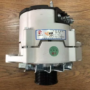 Original SHANGCHAI D11-102-09+C ALTERNATOR for Wheel Loader Spare Parts in Stock. thumbnail-1
