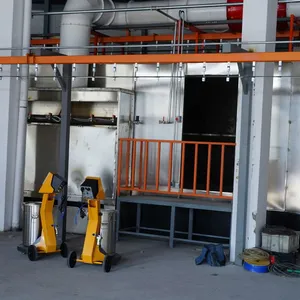 Custom Size Semi-Automatic Powder Coating Line for Fan Motor Pump Motor Parts thumbnail-4