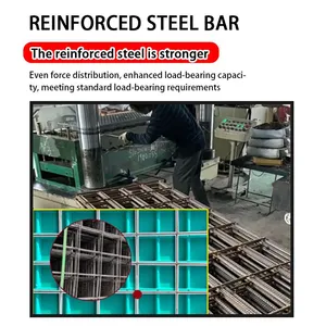 High Strength FRP GRP Manhole Cover Anti-Corrosion Fiberglass Inspection Cover for Municipal Road thumbnail-4