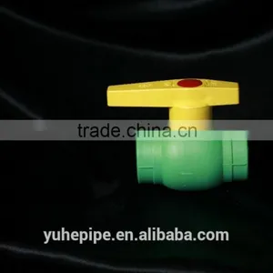 YH PPR BALL VALVES WITH COPPER/STEEL BALL thumbnail-1