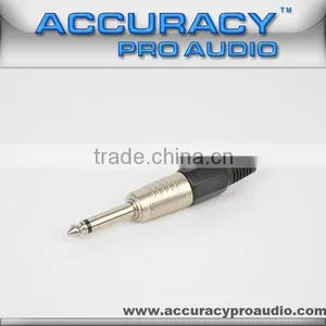 Audio 6.35mm Jack Plug Mono Cable Connector QT001 thumbnail-1