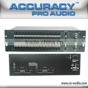 Dual 31-Band Audio Graphic Equalizer EQ-3102 With Tunable High-pass Filter thumbnail-1