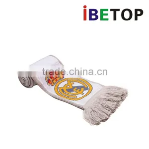 Custom Design Acrylic Football Soccer Fans Scarf thumbnail-4