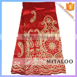 Mitaloo MGP0032 Elegant Style African Raw Silk George Fabric Competitive Price Oem George Fabric thumbnail-3