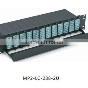 19'' Standard Structure Sliding Tray Fesign Cassette Module MPO/MTP Fiber Optic thumbnail-1