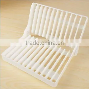 Foldable Kitchen Dish Drying Rack Plate Drainer Holder Organizer Storage thumbnail-3
