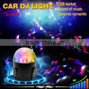 USB Connector Rgb Atmosphere Light Led Car DJ Light Music Control Voice Control thumbnail-1