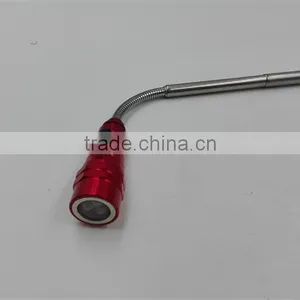 Telescopic Aluminum 3led Flashlight Magnet Tool Pick Up Telescopic Flashlight thumbnail-3