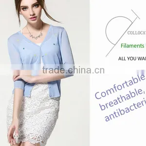 Knitting Coat, Knitted Thin Plus, Sun-protective Clothing, Air Conditioning Unlined Upper Garment, the Cardigan thumbnail-5