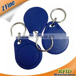 125kHz RFID Proximity ID Token Tag Key Keyfobs For Access System thumbnail-1