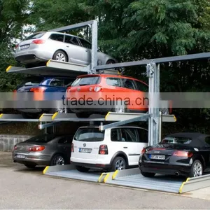 Hot Sale Smart 3 Levels Car Parking Lift With Pit thumbnail-4