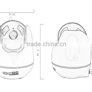 Top Sale!!! New Look Smart Home High Quality With Two Year Warranty Wifi IP Camera thumbnail-6