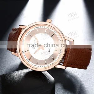 Warm Winner Watch, Cheap Leather Band Watches, Quality Leather Western Watches Quality Choice thumbnail-2