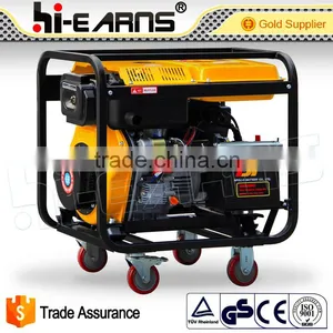 5kw Open Frame Omni Directional Wheel Diesel Generator Prices thumbnail-3